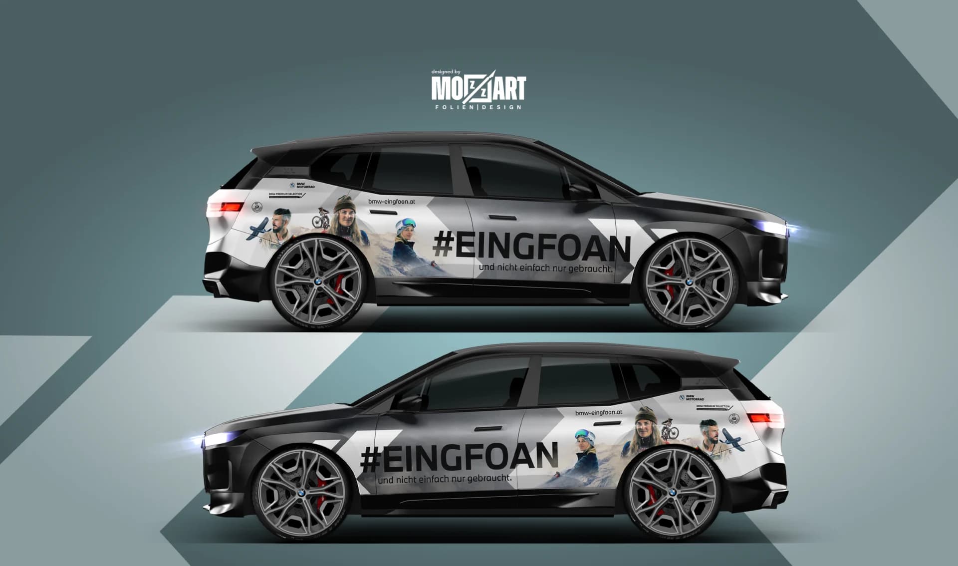 BMW Austria Group – Kampagnenfahrzeug #eingfoan #2