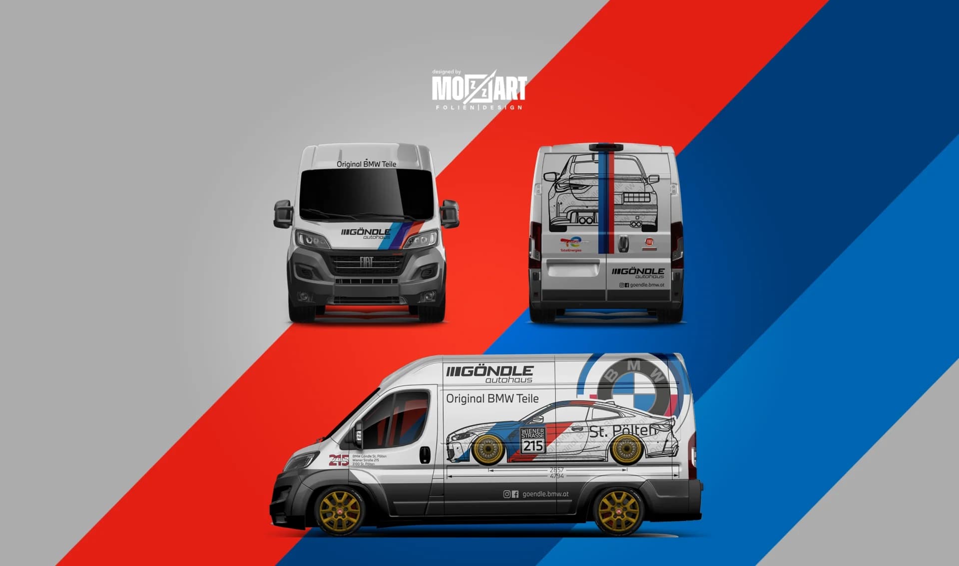 Autohaus Göndle – BMW Motorsport Illustration – Bild 2
