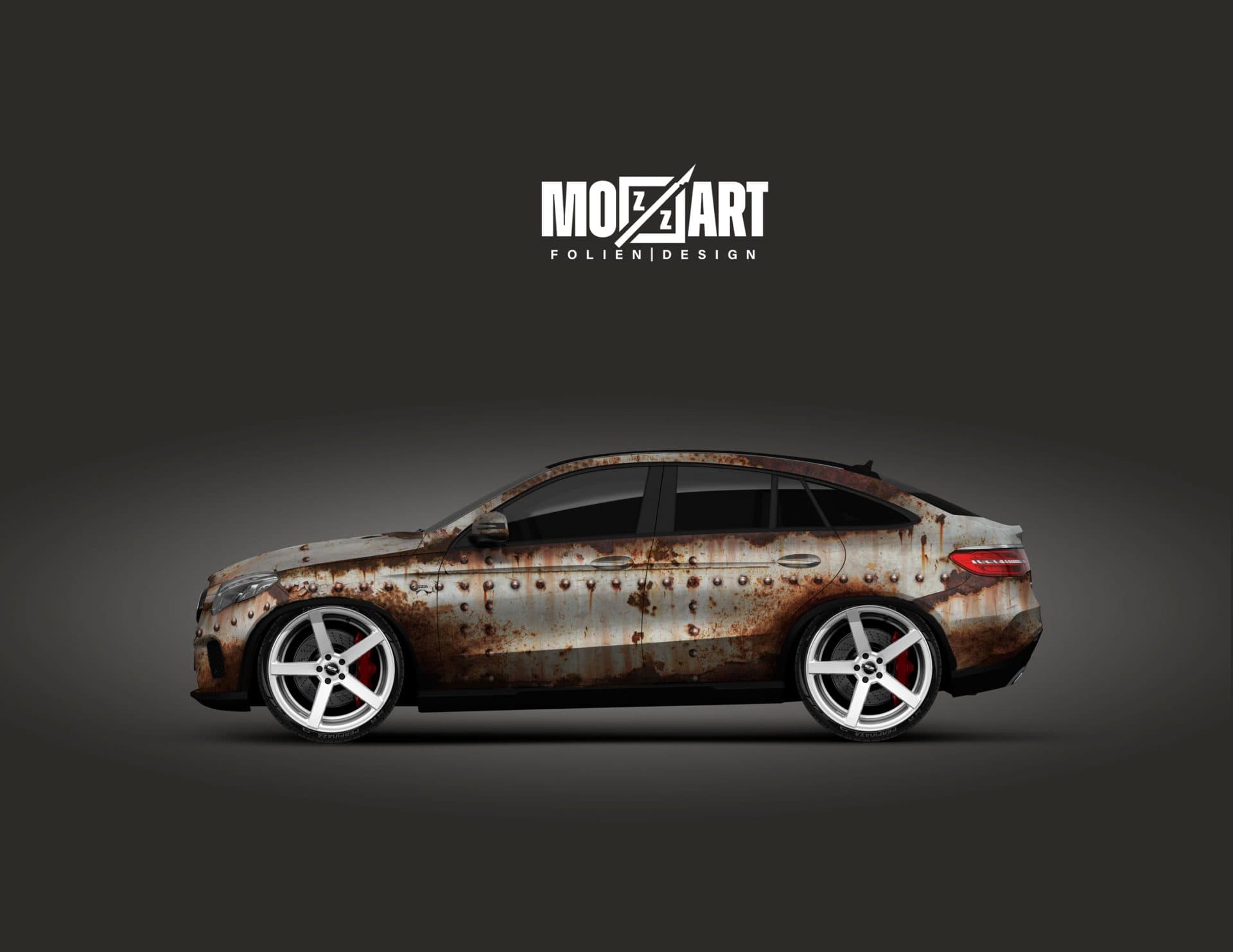 Carwrapdesign – Fotorealistischer Rost