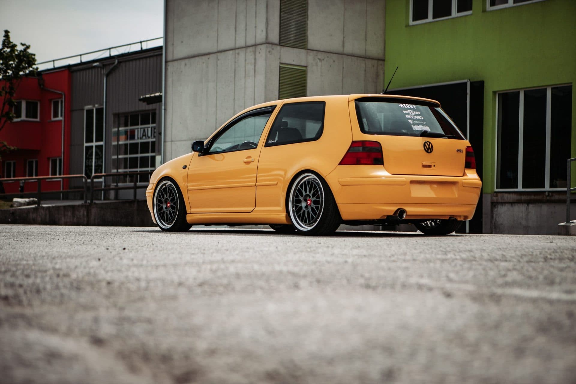 Vollfolierung- Jubi yellow