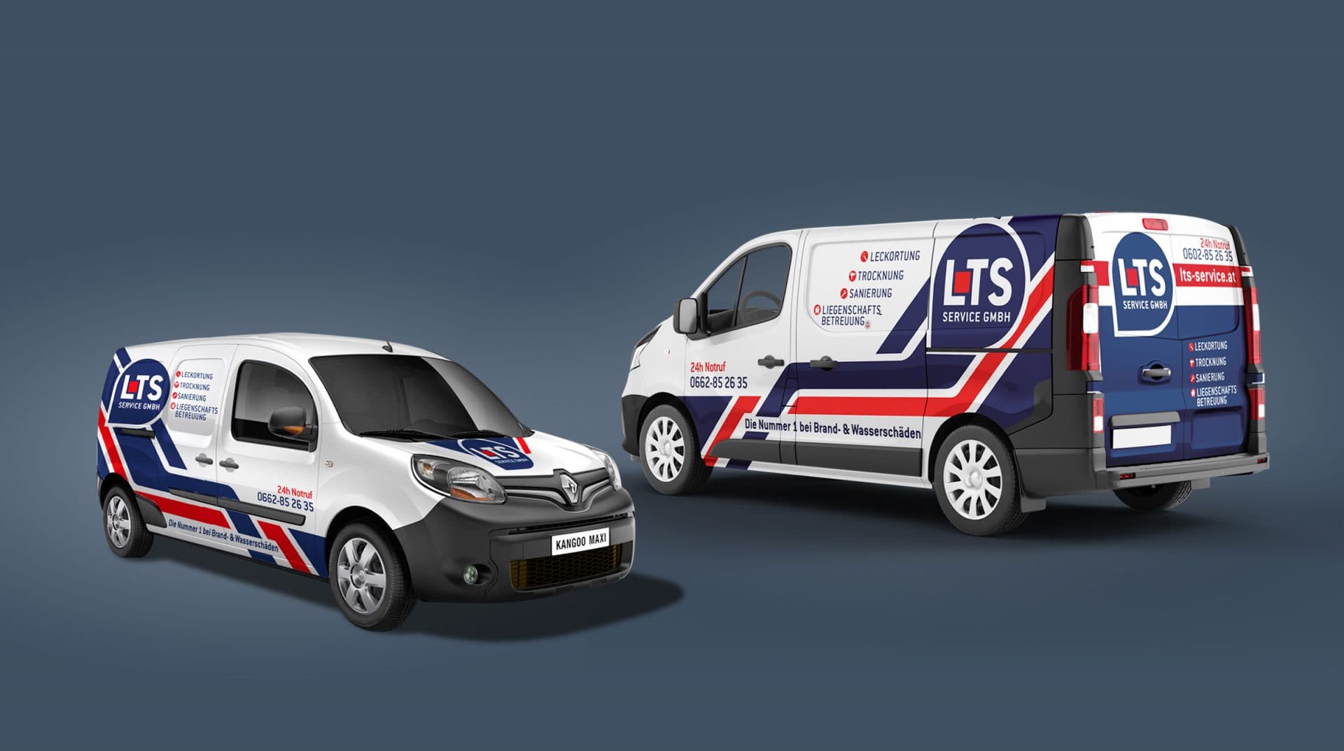 Firmenauftritt Konzept – LTS Service GmbH