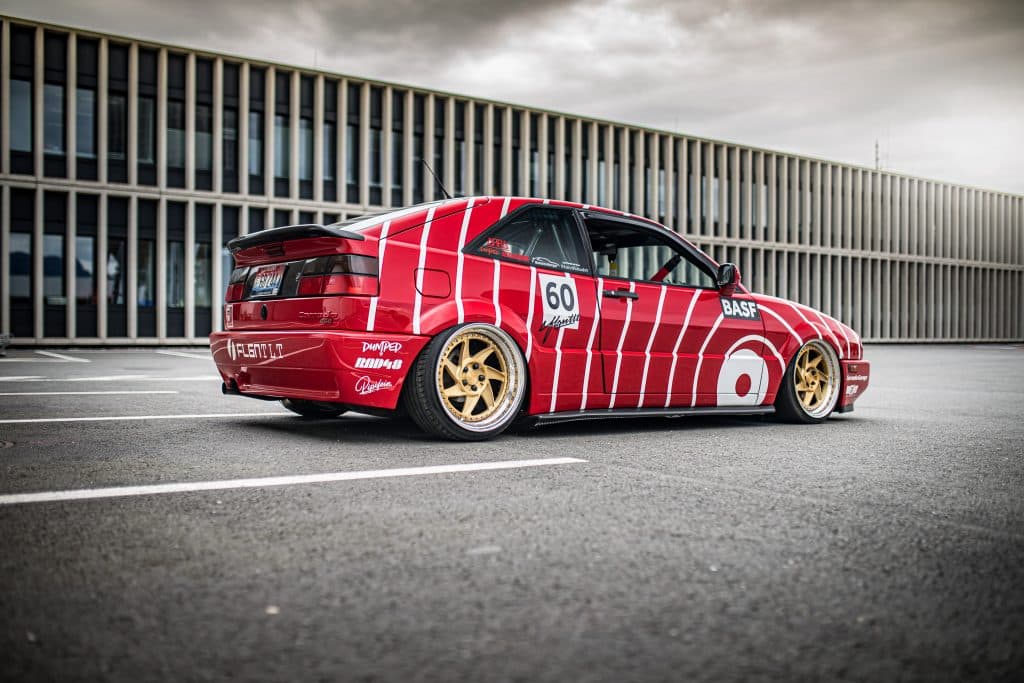 Designfolierung – BASF-Motorsport-Design