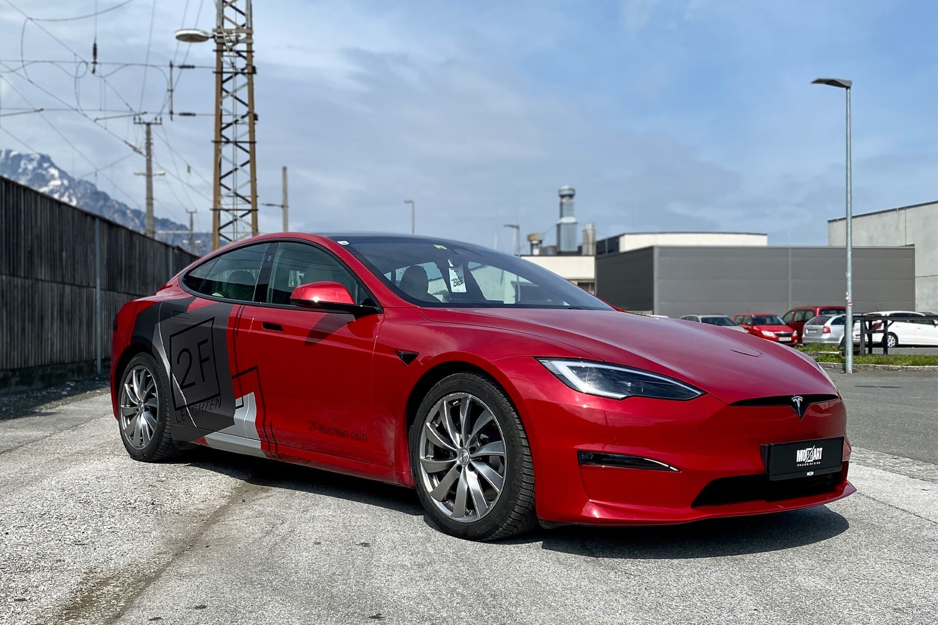 Tesla Flottenfolierung – 2F Leuchten – Bild 11