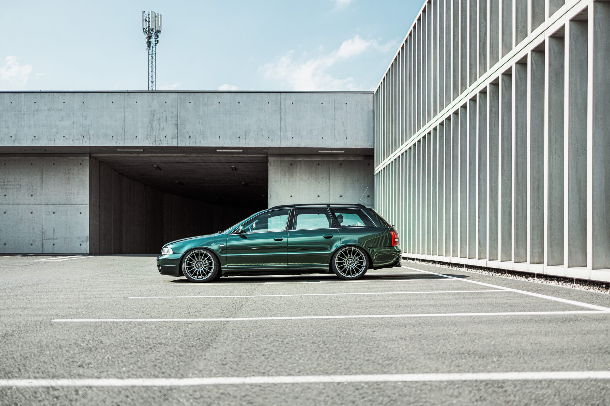 Vollfolierung – Racing Green