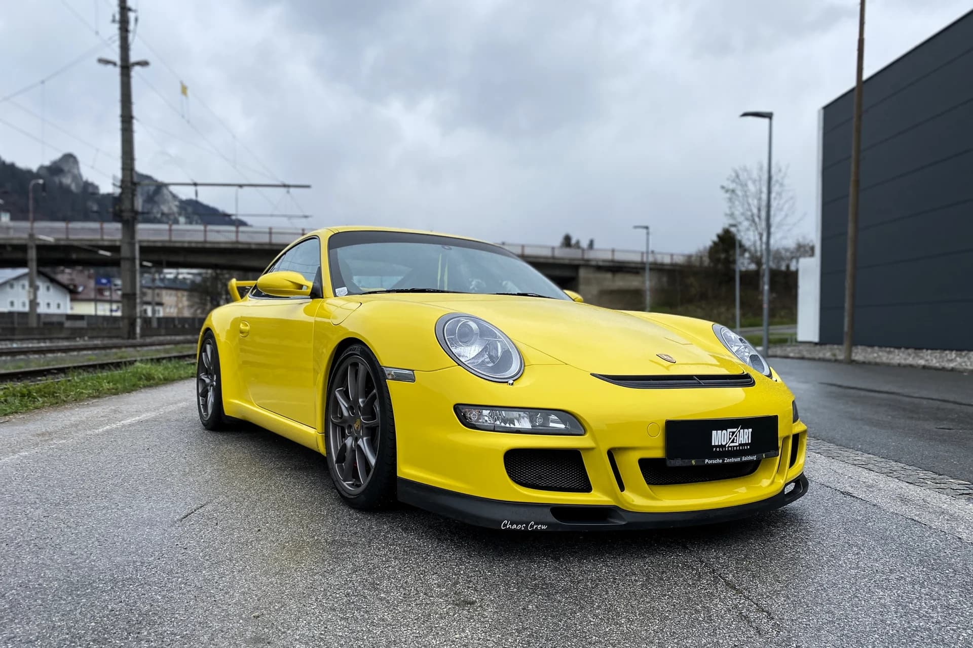 Vollfolierung – Speed Yellow