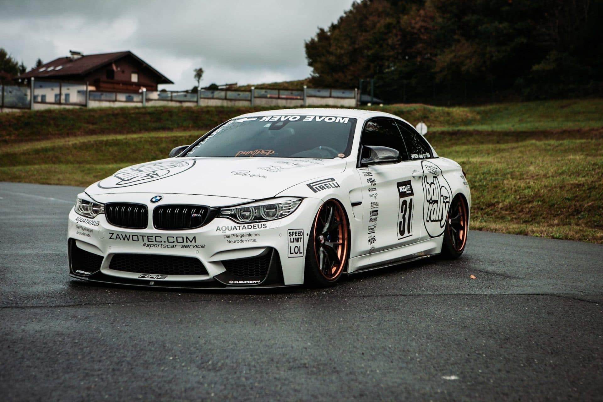 Teilfolierung – Livery Sticker